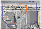 Confronto tra area dintervento del progetto ECOCAMP e larea dintervento del progetto ECOGATE