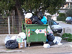 Immondizia lungo Strada della Marina