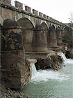 Ponte sul Cesano prima del crollo